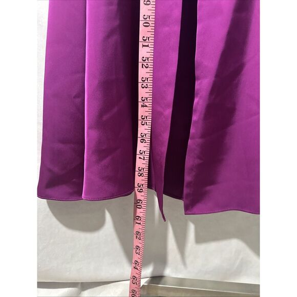 NWT $795 Sachin & Babi [ 2 ] Square‎ Neck Bryant Gown in Sparkling Grape Purple - Picture 9 of 15